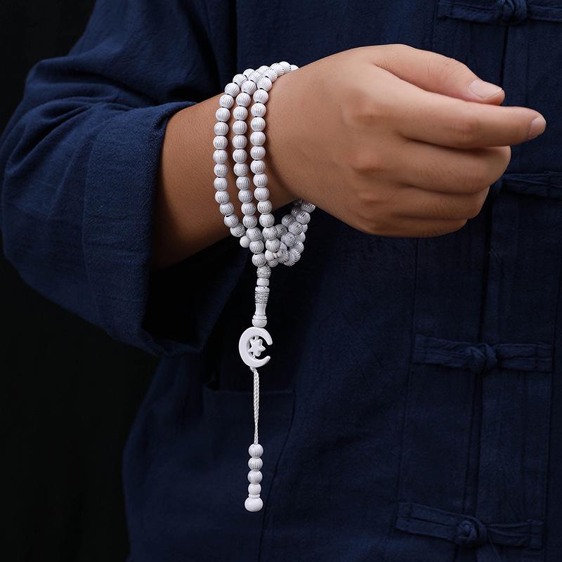 99-Perlen Imitation Holz Gebetsperlen Armband: Nahöstlicher Stil