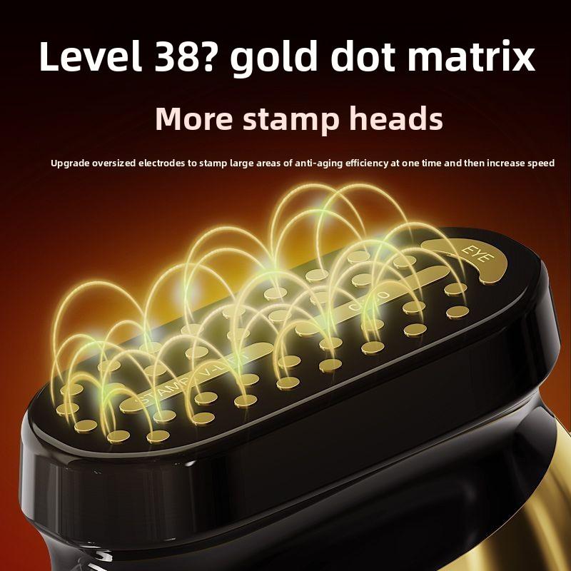 Big Iron Collagen Cannon Pro Gold Dot Matrix Lift Firming Facial Ultrasonic Photon Anti-Aging