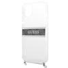 Guess Guhcp13Skc4Gbsi Iphone 13 Mini5,4 Transparent Hardcase 4G Grey Strap Silver Chain