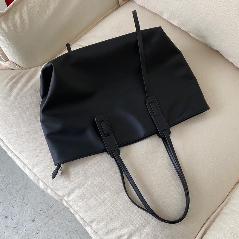 

Модные водонепроницаемые кожаные женские сумки через плечо, универсальные женские сумки-тоут большой вместимости, высококачественные сумки для通勤