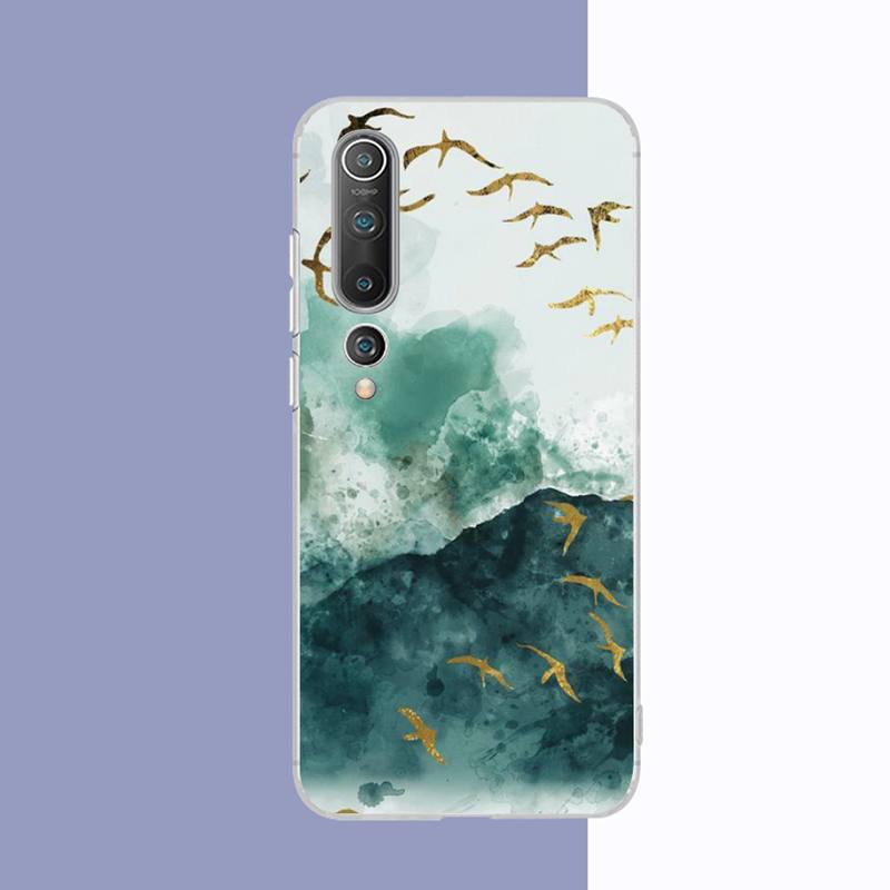 

Роскошный чехол для телефона с золотой фольгой для Samsung S21 A10 для Redmi Note 7 9 для Huawei P30Pro Honor 8X 10i Redmi Note8