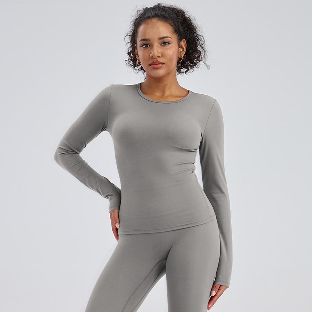 European & American High-Stretch Quick-Dry Yoga Suit: Nude Feel, Premium 2-Piece Set for Running & Fitness
