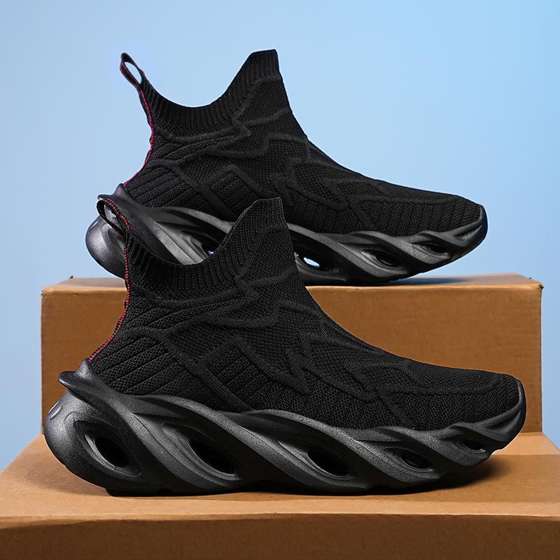 

Мужские кроссовки для отдыха на открытом воздухе, удобные, универсальные, дышащие, большого размера, с высоким берцем, спортивные, повседневные кроссовки Blade 45