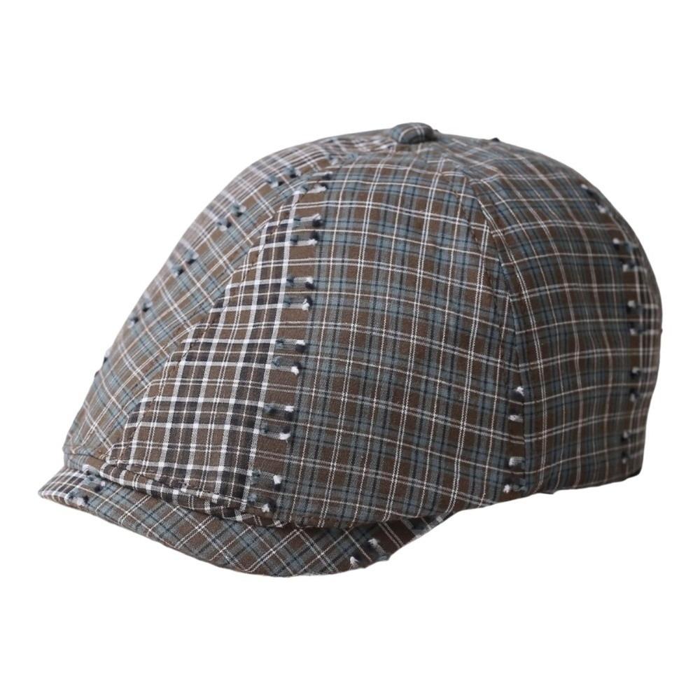Korean Style Plaid Berets Y2k Painter Hat Vintage Newsboy Caps  Outdoor