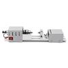 DC 12-24V Mini Lathe Beads Machine Woodwork DIY Lathe Standard Set with Carving Cutter Wood Lathe