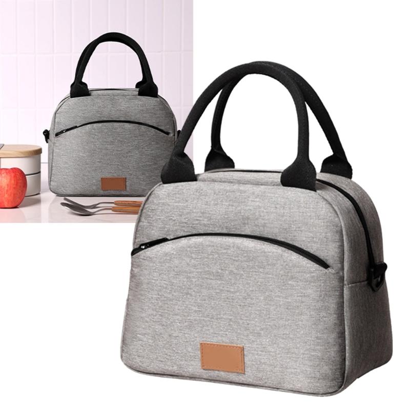 Stable Oxford Fabric Lunch Bag for Work or School Leak Proof Design Lunch Container Bag with Easy To Clean Surfaces