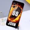 Custodia Personalizzata Numero Nome Calcio Hockey Per Xiaomi Redmi Note 11 10 9 8 12 Pro 10S 11S 12S Cover Per Redmi 12 9C 10C 12C 13C