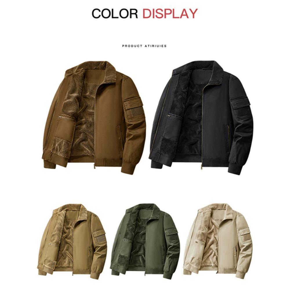 New Fashion Men Bomber Jackets Cotton Casual Down Jackets Male Winter Fleece Warm Parkas Quality Man Slim Tooling Coats Size 5XL