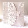 10pcs Delicate Carved Invitation Card Romantic Butterfly Paper Card Laser Cut Wedding Invitation Card
