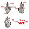 Carburetor with Interface Nozzle for PWK Models (21-34mm) ATV/UTV