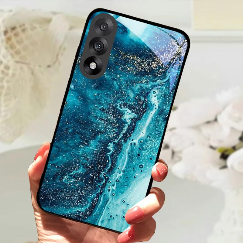 För OnePlus Nord 5 5G Stötsäker Mobilskal Härdat Glas Baksida För OnePlus Nord5 Capa Bumper Fundas Skyddande Skal