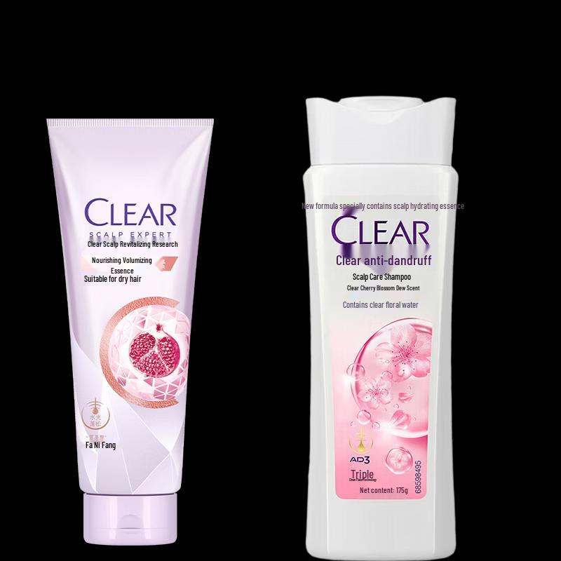 Clear Anti-Dandruff & Volumizing Scalp Care Set