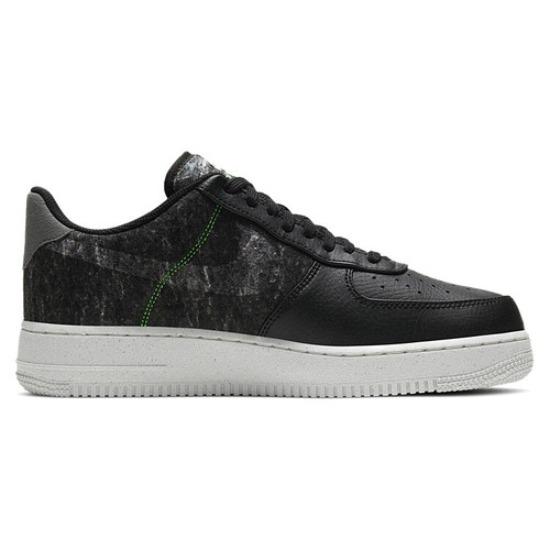 Nike Air Force 1 Recycled Wool Pack - Black Electric Green - CV1698-001