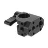 Aluminum 15mm Single Rod Clamp Camera Rod Mount With 1/4inch-20 Thread Screw Home Improvement Installation Accessories