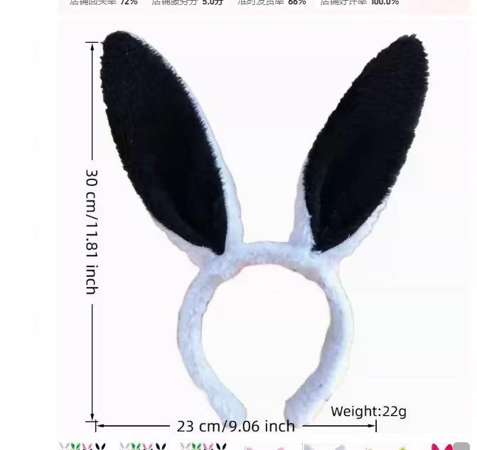 2025 Rabbit Ear Headband Hair Accessory