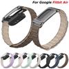 Magnetický silikonový řemínek na hodinky Náramek pro Google Fitbit Air Smart Band Příslušenství