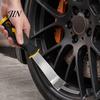 Professional Tire Weight Remover Car Removal Tool, Adhesive Stick-on Wheel Scraper Non-damaging Rim Tool with Ergonomic Handle, Weights for