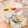 Large Capacity Food Storage Boxes 2/3/4/8 Grids Compartment Storage Container