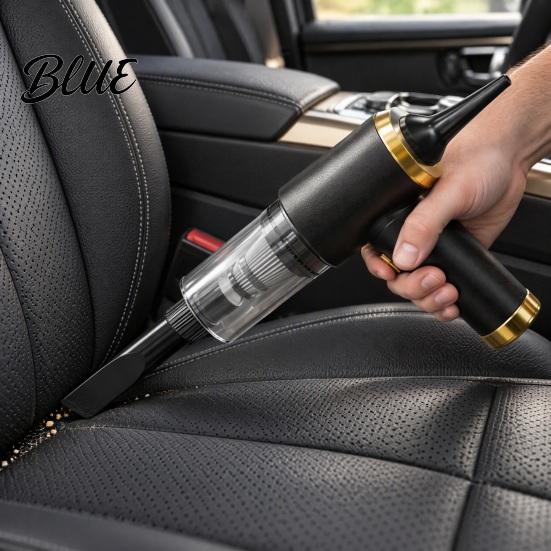 Type-C Fast Charging Compact Dust Collector Cordless Car Vacuum Cleaner 32000Pa Powerful Handheld Auto Vacuum 4 in 1 Portable Cleaner