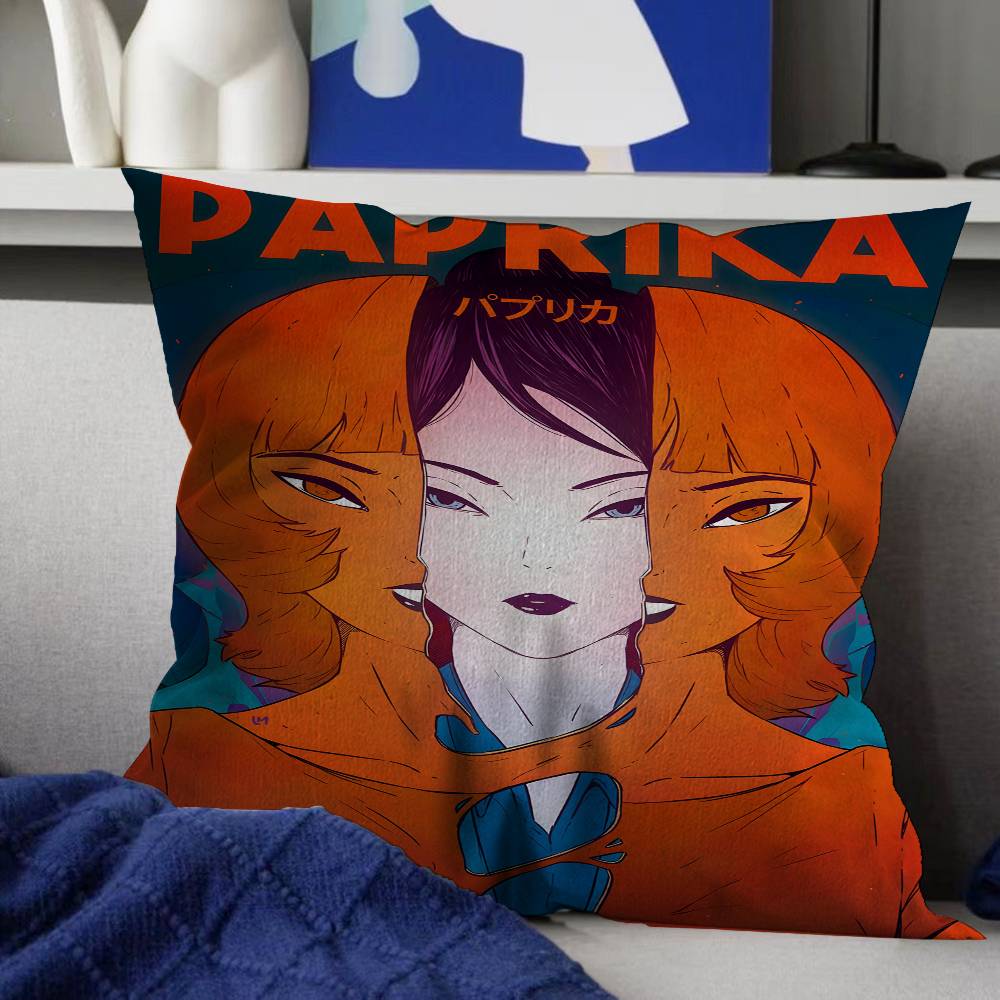 Classic Japan Anime Movies Paprika Personalized Pillow Cover Kids Bedroom Wild Party Decor Pillowcase kid Birthday shower Gift