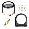 - Qiilu, ABS 2 Pollici 52mm Universale Camion Auto LED Digitale Termometro Strumento