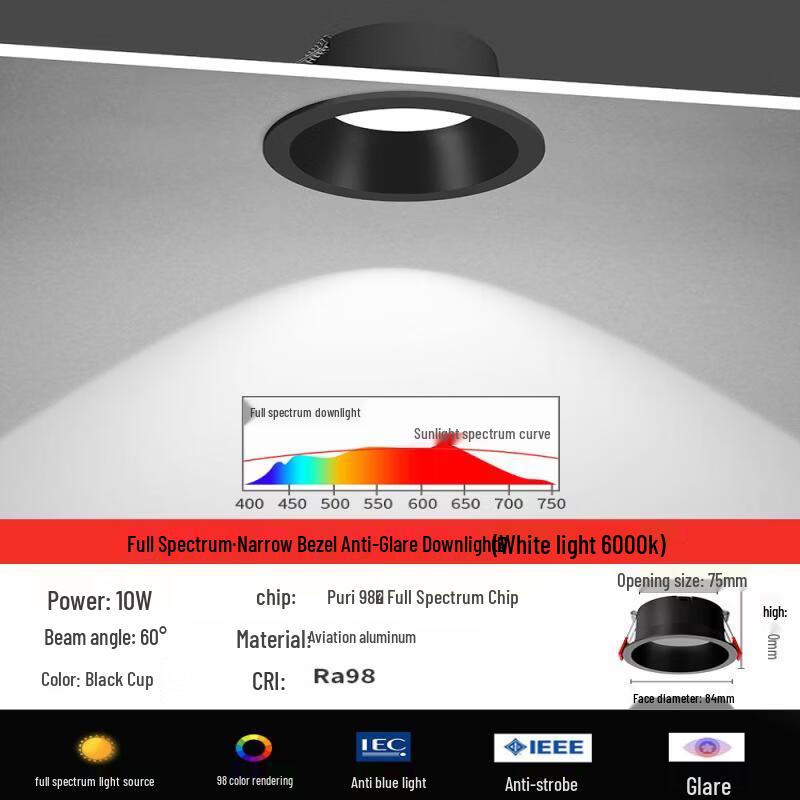 OEING High CRI Embedded LED Downlight
