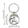 Zweibrücker – Keychain with a horse, keychain with a print | Art-Dog