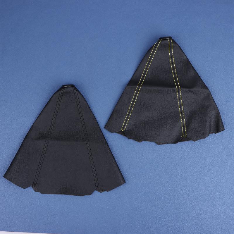 Multiple Styles Universal Pu Leather Car Gear Shift Collars Auto Manual Stick Shifter Knob Boot Cover Gaiter Accessories