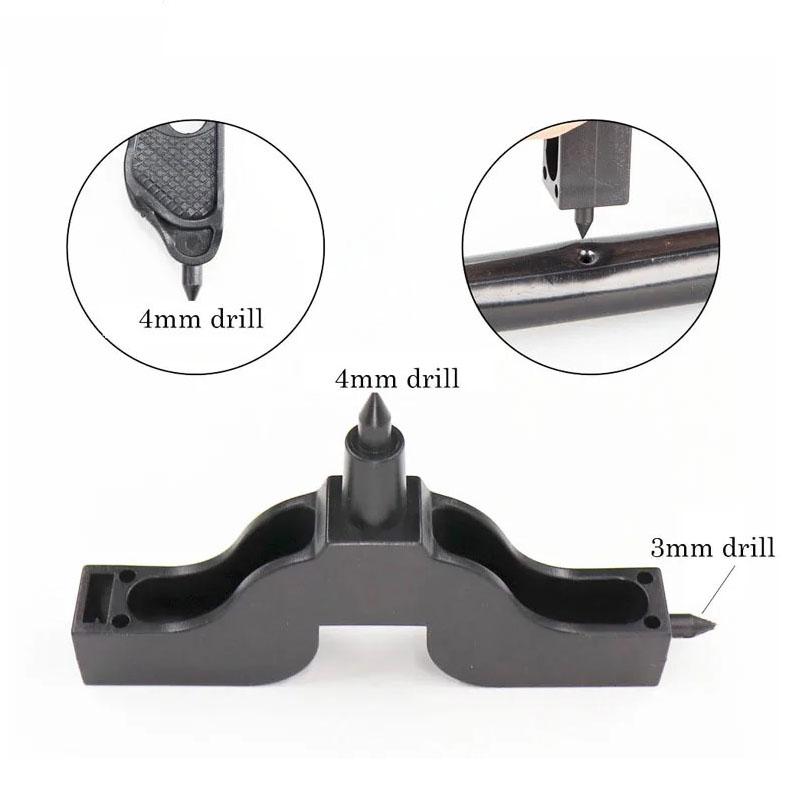 3mm 4mm Water Pipe Puncher PE Pipe Hose Tubing Drilling Tool Dripper Nozzle Inserting Open Hole Tools Drip Irrigation Supplies