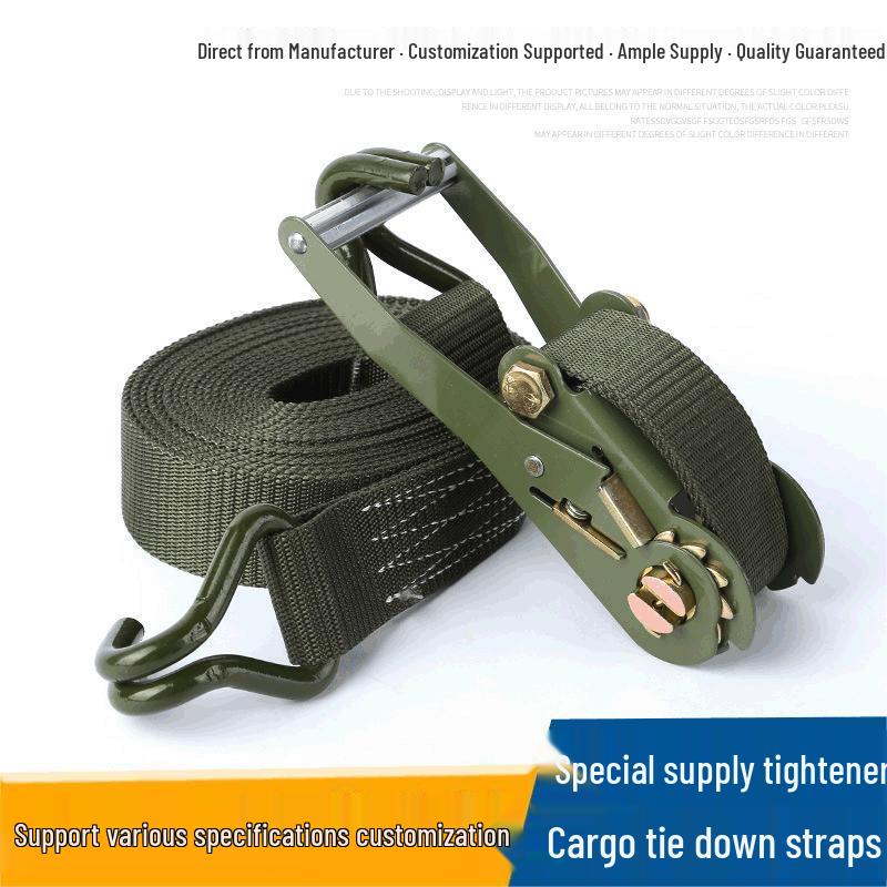 Outdoor Ratchet Tie Down Strap