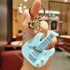 Mini Handheld Guitar Game Keychain Claw Machine Pendant for Kids