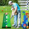 Toddler Golf Set, Upgraded Kids Golf Clubs With Putting Mat, Toys For Boys 3 4 5+ Years Old, Indoor Outdoor Sports Golf Toys
