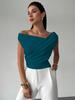 Simple Black Polyester Sleeveless Tshirt With Slim Fit For Womens Summer Casual Wear