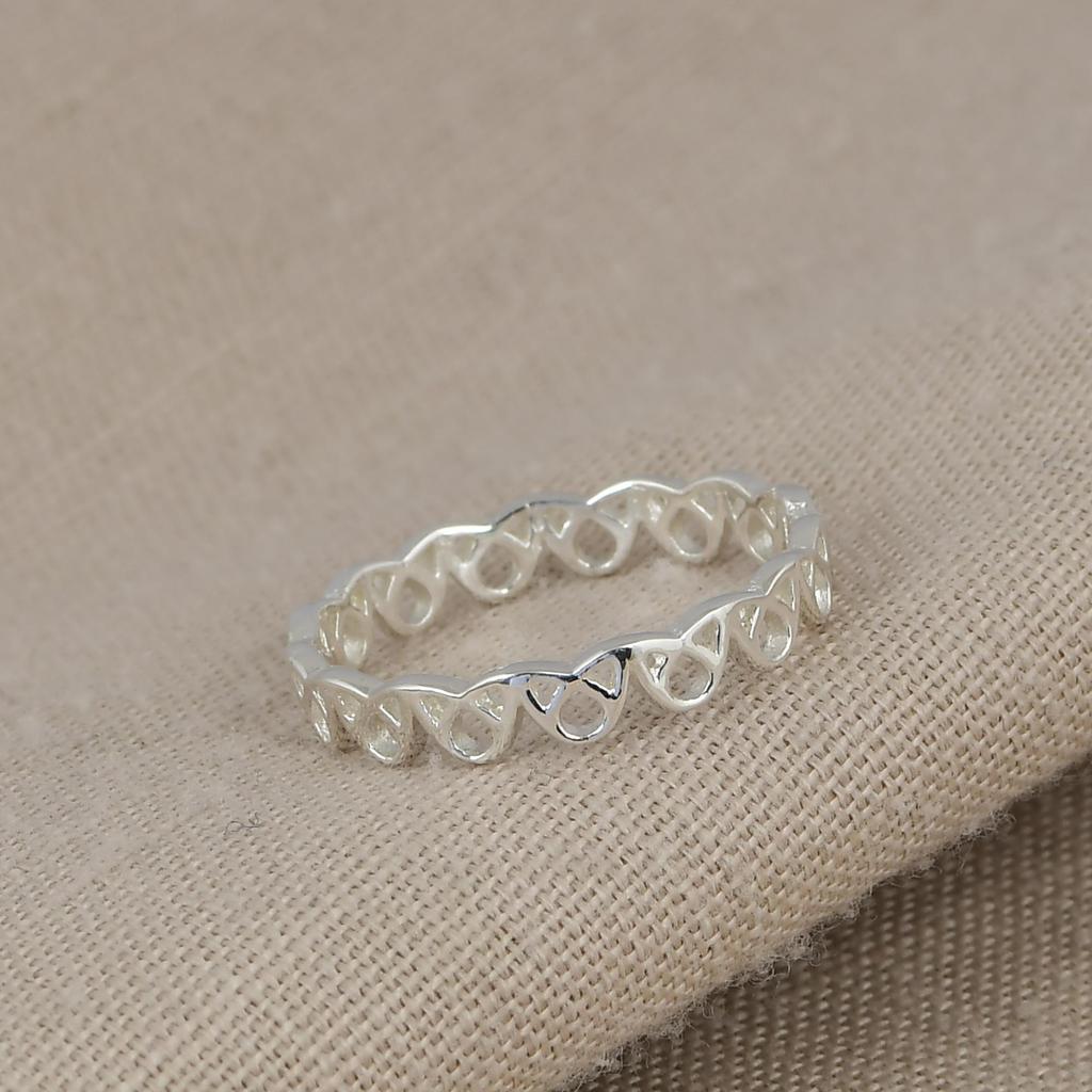 925 Sterling Silver Cat Ring  | Minimalist Open Work Cat Ring | Handmade Stackable Ring | Dainty Everyday Jewelry for Women