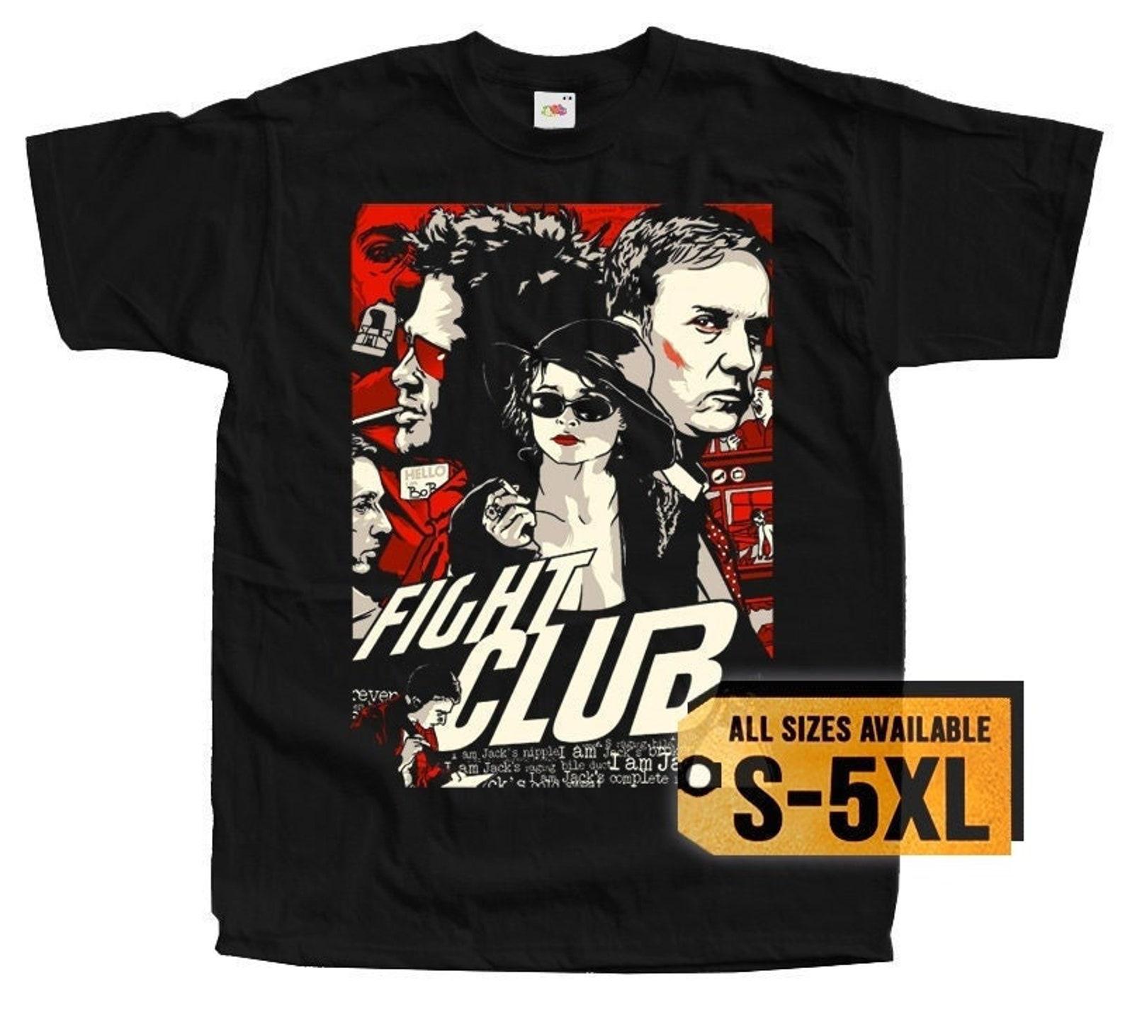 Fight Club V2 Poster Men T-Shirt all sizes S-5XL 2XL