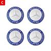 C200 E200 Für Mercedes Benz 56mm 60mm 65mm 75mm Auto Radnabenkappe Emblem Aufkleber Für Mercedes Benz W204 W205 W212 W213 W