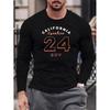 Walks, Soft & Versatile, Men's Long Sleeve Tee, Regular Fit