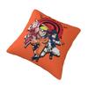 Custom Modern Narutos Uzumaki Anime Cushion Cover for Sofa Soft Manga Throw Pillow Case