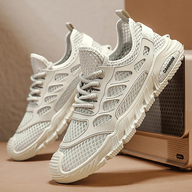 Lightweight Summer Crossing Stream Shoes Water Shoes Quick Dry Mesh Hollow out Sports Men's Shoes Rubber Sole Unisex