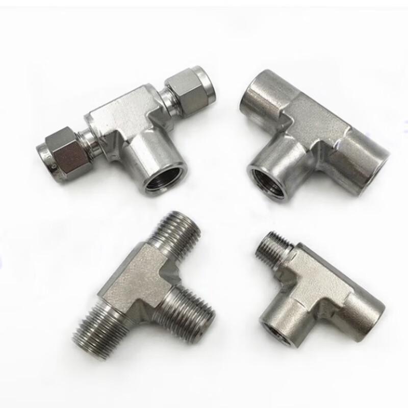 316L Stainless Steel Compression Tee Fitting
