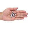 6Pcs New Fishing Weights Sinkers Waterdrop Shape Casting Fishing Tackle (10g)