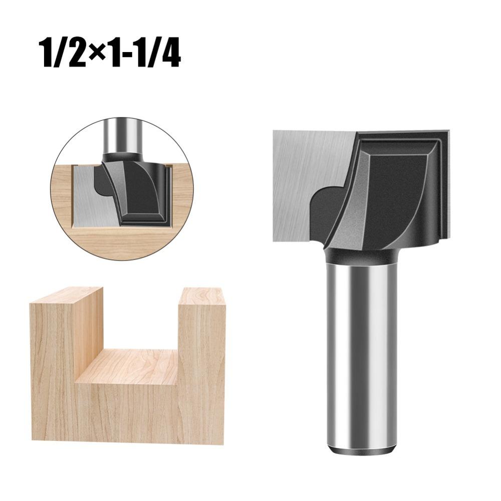 

Professional Wood Milling Cutter Slotting Router Bit Cleaning Bottom Engraving Bit Wood Craft 1/2 inch