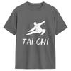 Tai Chi Unisexs T Shirts Fashion Tee Shirt Short Sleeve Round Neck TShirt Cotton Summer Clothing