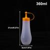 250-1000Ml Condiment Squeeze Bottles Ketchup Mustard Salad Bbq Sauces Olive Oil Dispenser Kitchen Tools Squeeze Seasoning Bottle