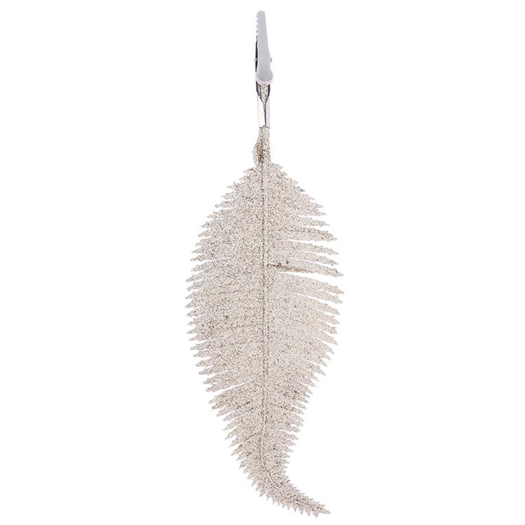 Christmas Tree Decoration Pendant Smooth Glowing Feather Clip Creative Decoration