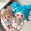 1 set Plaid Skirt 10/20cm Cotton Doll Clothes Princess Dress 10cm Doll Clothes  Doll Accessories