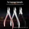 German Ingrown Toenail Clipper: Pedicure Tool with Advanced Oblique Design for Paronychia and Inflammation Relief.