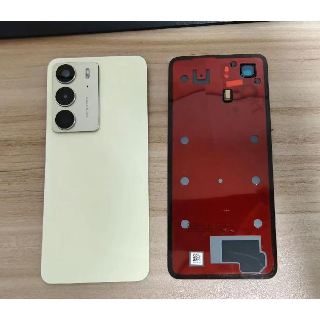 Für realme C75 Rückseite Akkuabdeckung Tür Hinteres Glas Gehäuse Ersatz Akkuabdeckung