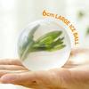 2026 New Portable Collapsible Ice Cup Food Grade Silicone Ice Ball Mold with Straw Summer Outdoor Travel Camping Leakproof Cup