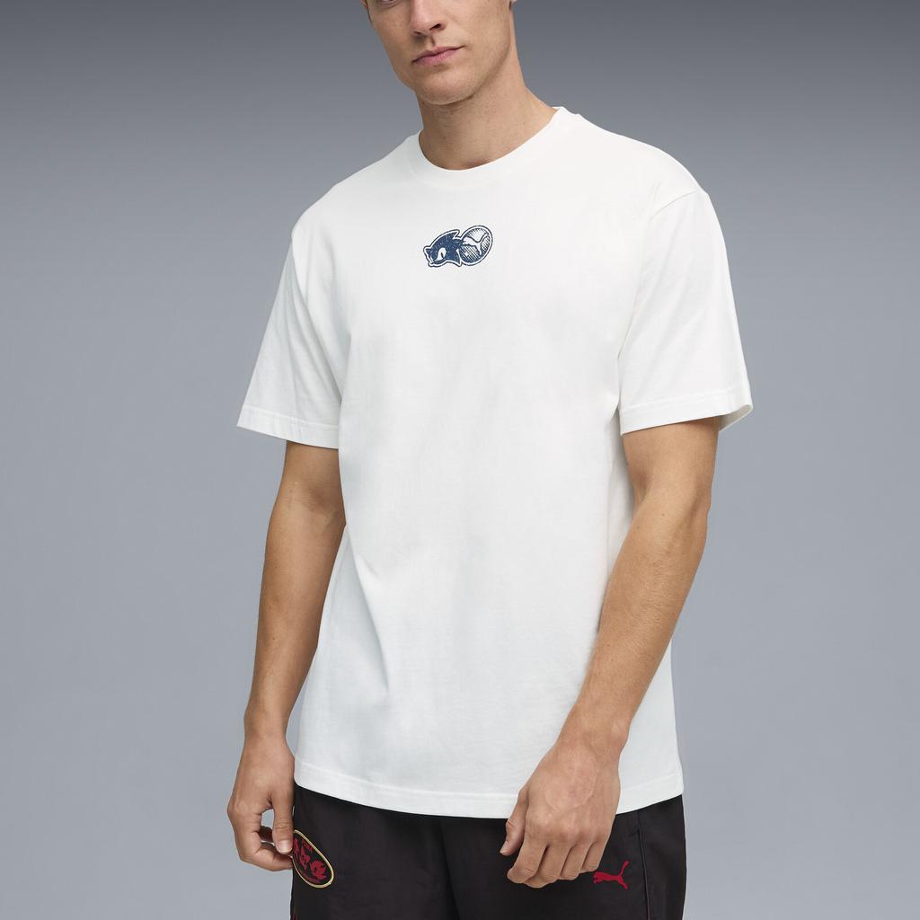 Puma X Sonic Relaxed Fun Print Casual Loose Short Sleeve T-Shirt Men Tops 632406-02